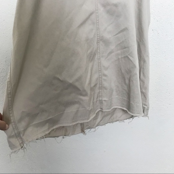 Gap Cream Overall Dress Size S - Picture 9 of 10